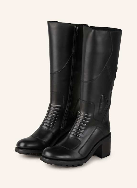 FREE LANCE Biker Boots THELMA 7 SCHWARZ
