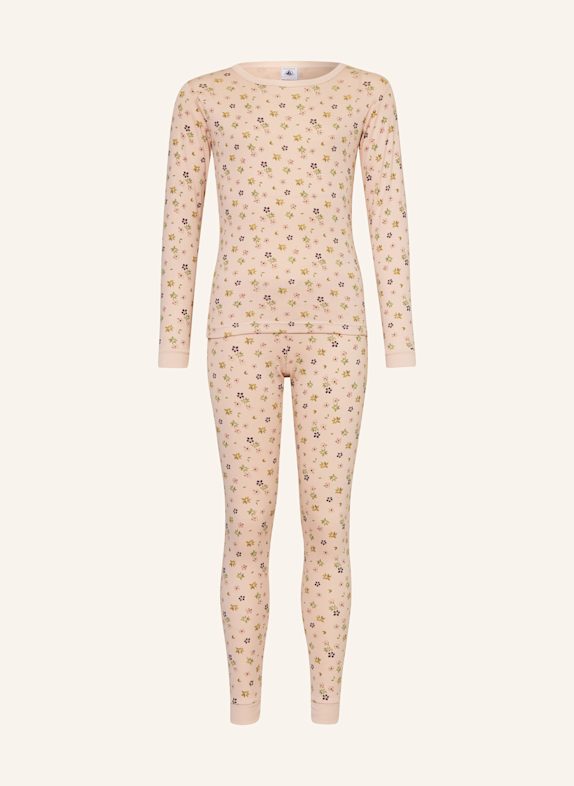 PETIT BATEAU Schlafanzug ROSÉ