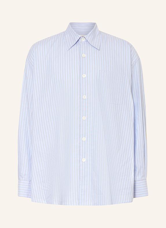 OUR LEGACY Hemd BORROWED Comfort Fit HELLBLAU
