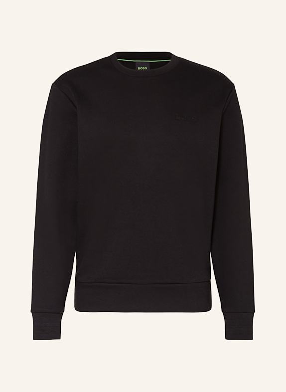 BOSS Sweatshirt SALBO MIRROR SCHWARZ