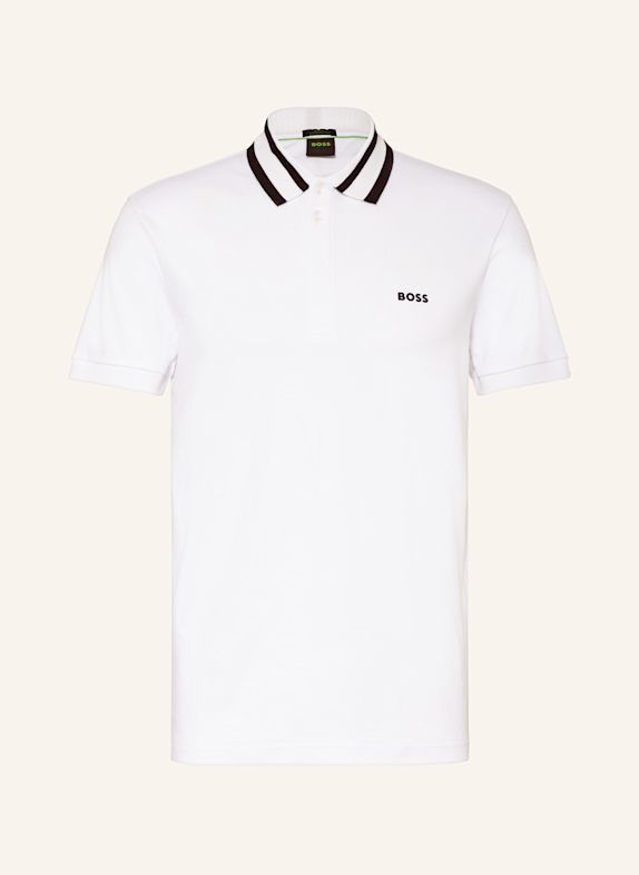 BOSS Jersey-Poloshirt PAULE Slim Fit WEISS