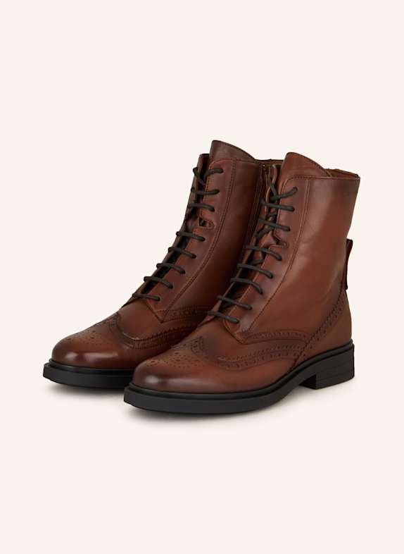 Marc O'Polo Schnürboots PAULA COGNAC