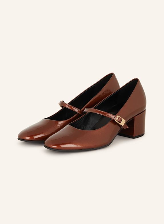 Högl Mary-Jane-Pumps BRAUN