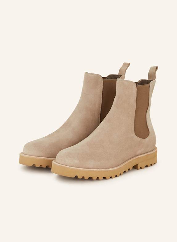 VIAMERCANTI Chelsea-Boots OLIVIA BEIGE