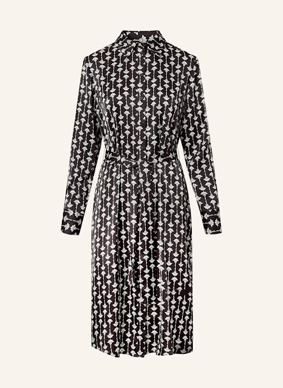 JOOP! Hemdblusenkleid SCHWARZ/ WEISS