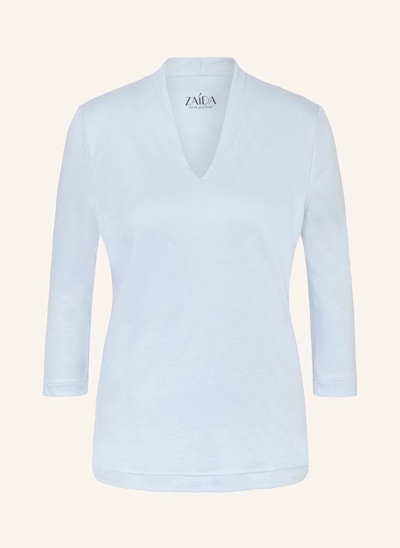 ZAÍDA Shirt with 3/4 sleeves LIGHT BLUE