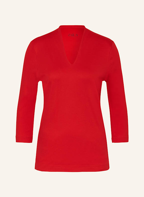 ZAÍDA Shirt with 3/4 sleeves RED