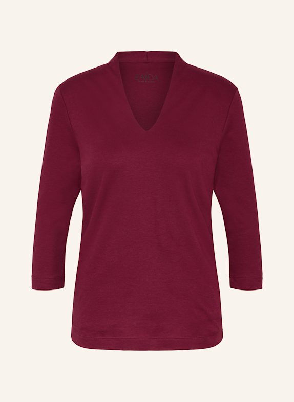 ZAÍDA Shirt with 3/4 sleeves DARK PURPLE