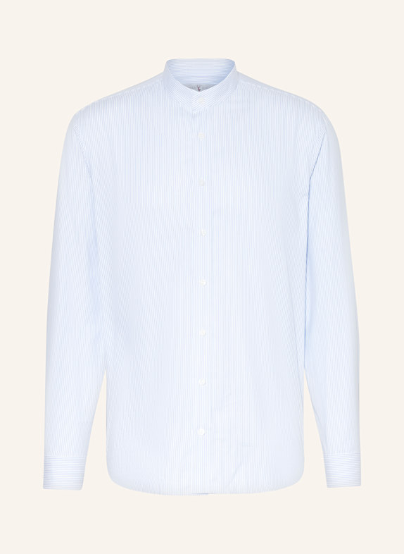 Johann & Johanna Trachten shirt regular fit LIGHT BLUE/ WHITE