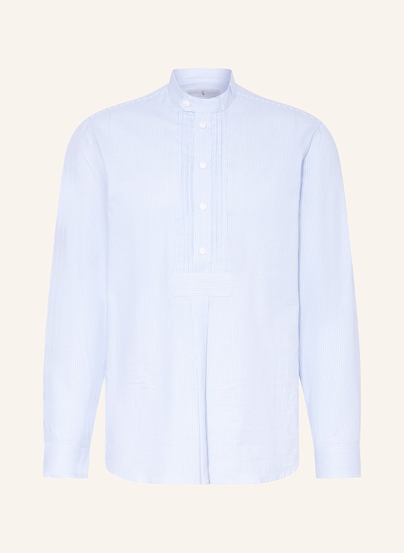 Johann & Johanna Trachtenhemd PFOAD Comfort Fit HELLBLAU/ WEISS