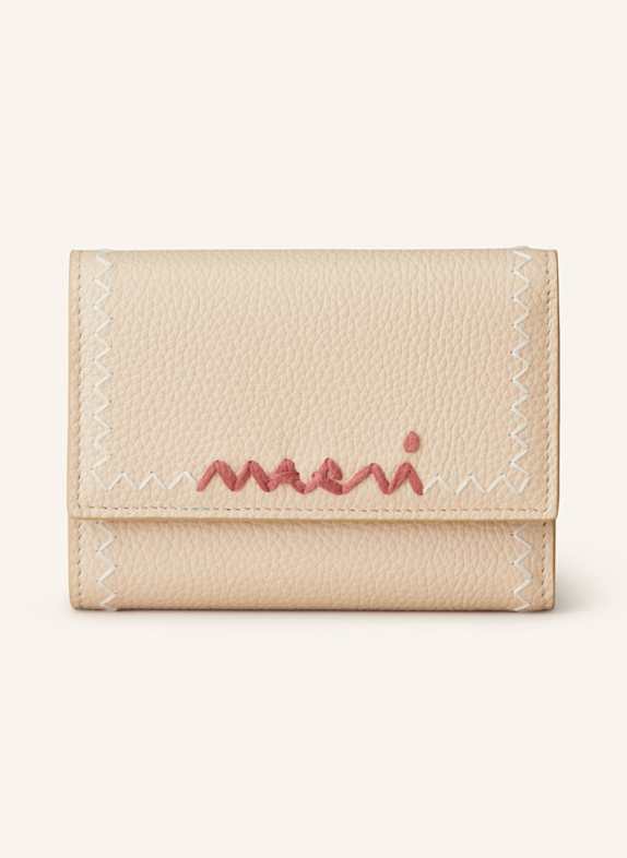 MARNI Geldbörse BEIGE