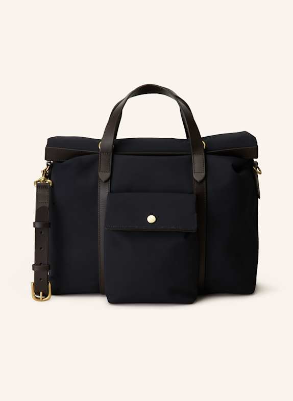 MISMO Travel bag M/S SOFT WORK 13 l DARK BLUE/ DARK BROWN