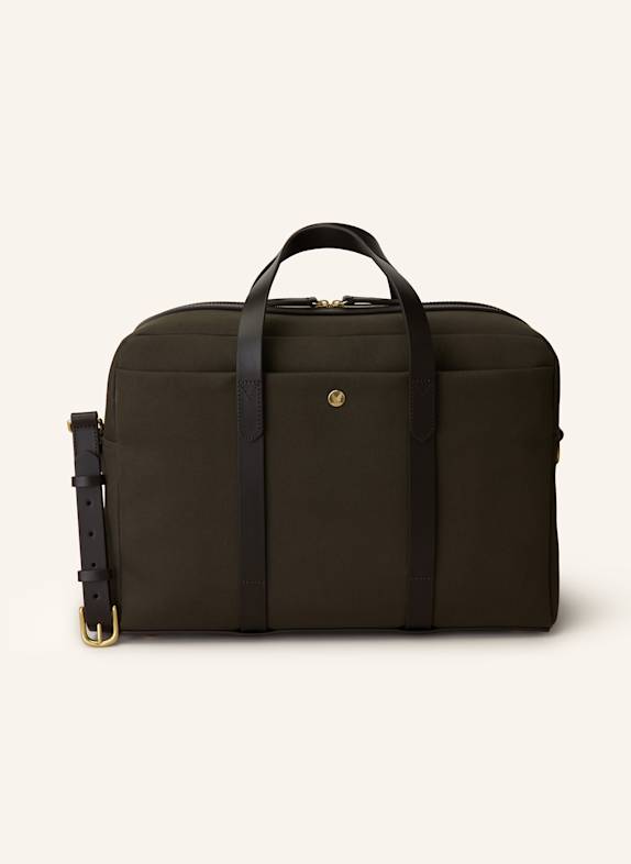MISMO lana osette midi bucket bag DARK BROWN