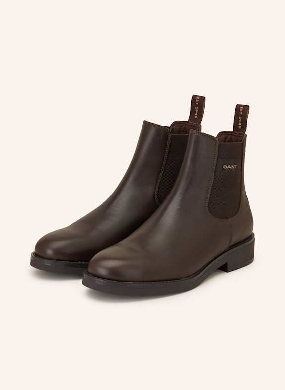 GANT Chelsea-Boots PREPDALE DUNKELBRAUN