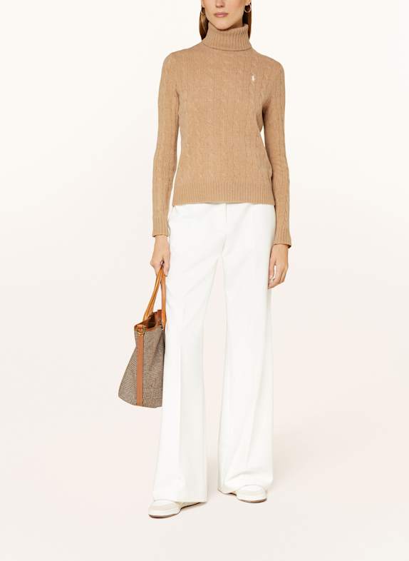 POLO RALPH LAUREN Rollkragenpullover CAMEL