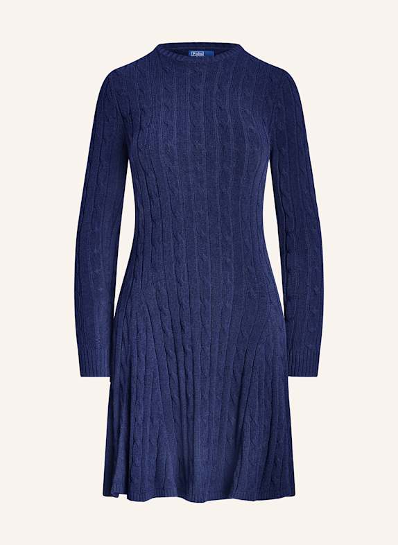 POLO RALPH LAUREN Knit dress DARK BLUE