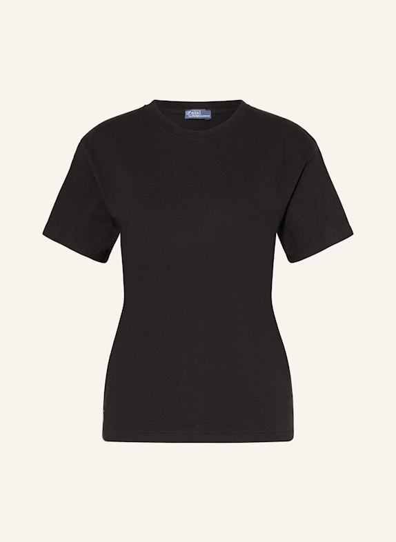 Threadbare cotton twill shirt in khaki T-Shirt SCHWARZ