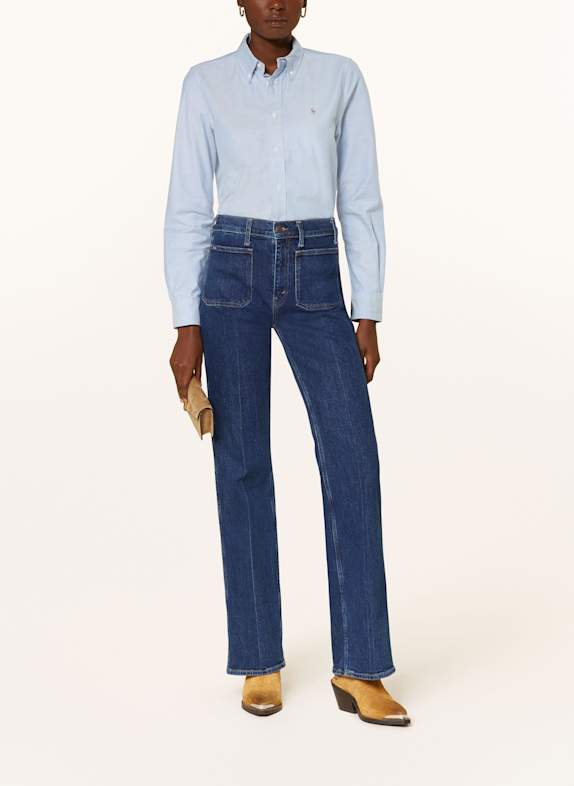 POLO RALPH LAUREN overhemdblouse LICHTBLAUW