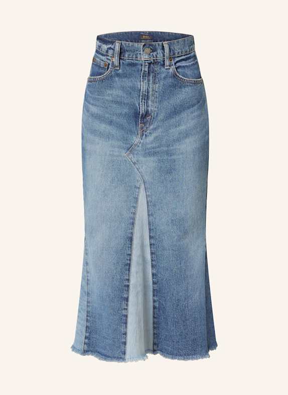 POLO RALPH LAUREN Denim skirt 001 DELITA WASH