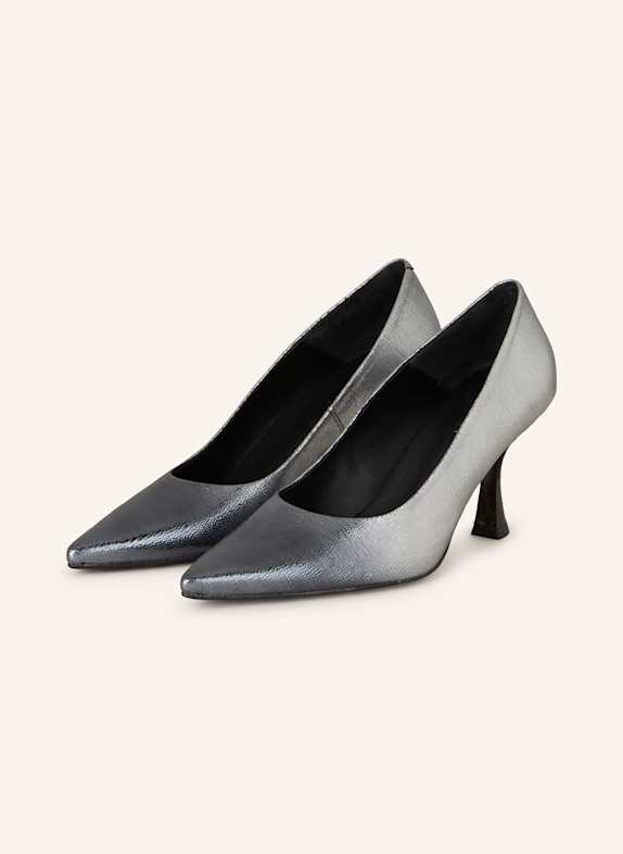ZINDA Pumps MOVIE SILBER/ BLAU