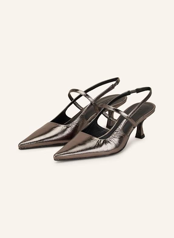 ZINDA Slingpumps PLATIN