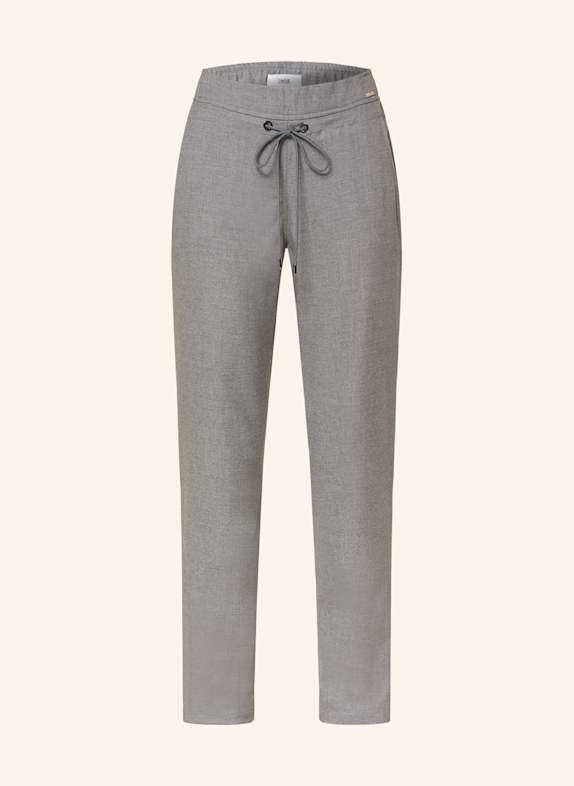 CINQUE Trousers in jogger style CISOFT GRAY