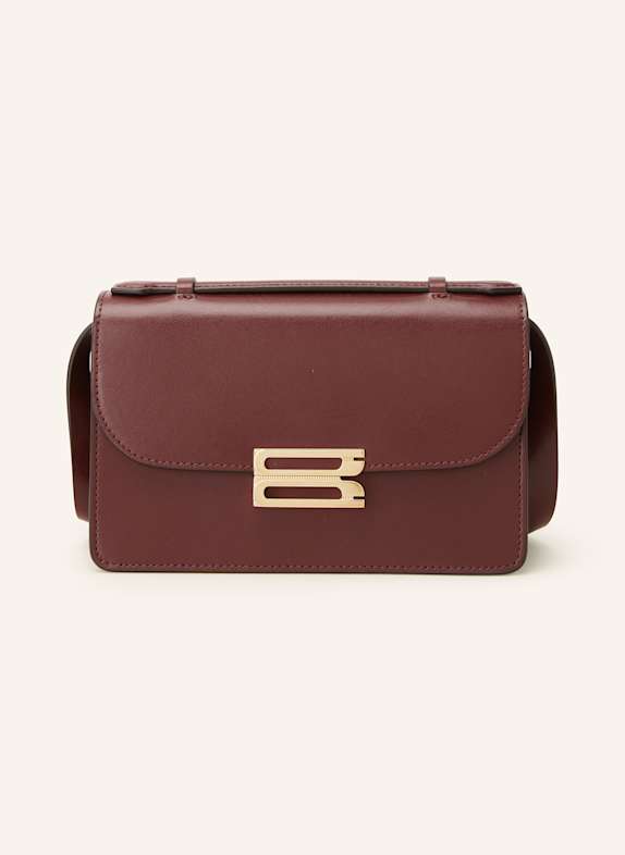 VICTORIA BECKHAM Umhängetasche DORIAN MINI DUNKELROT