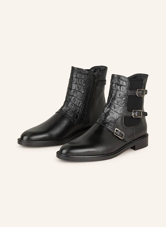 Pertini Stiefeletten SCHWARZ