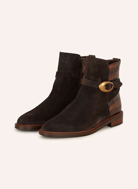 Pertini Stiefeletten DUNKELBRAUN
