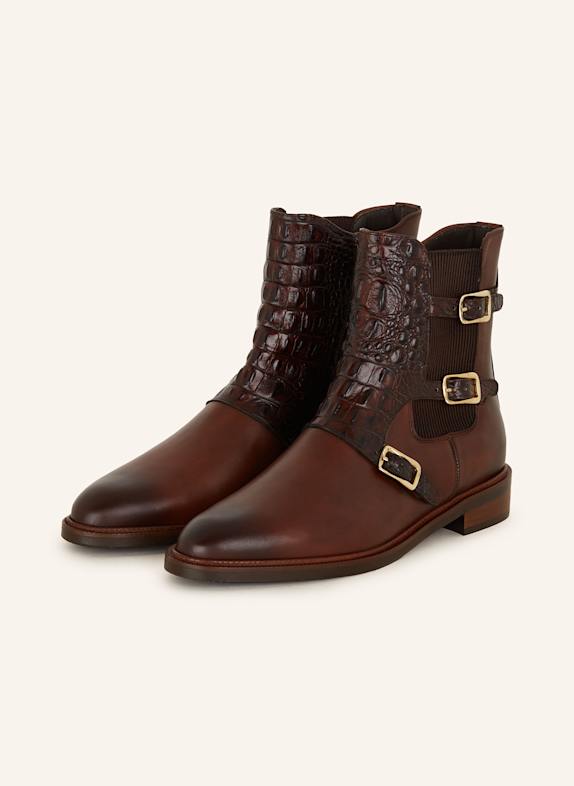 Pertini Stiefeletten BRAUN