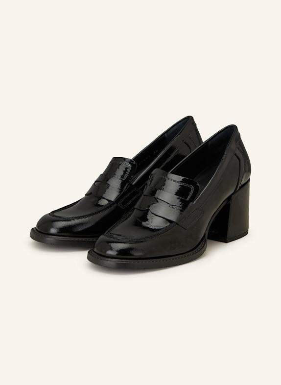 Pertini Lack-Pumps SCHWARZ