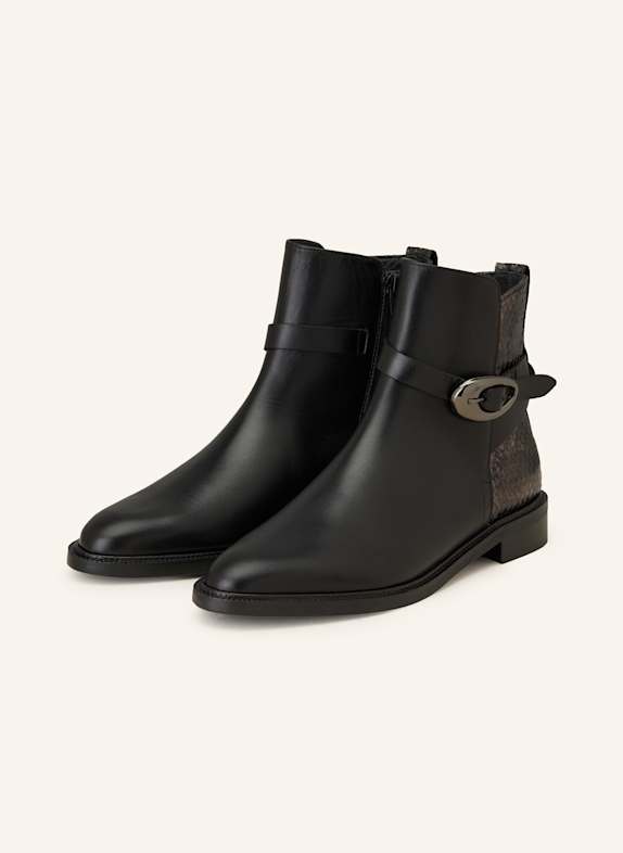 Pertini Stiefeletten SCHWARZ/ DUNKELGRAU