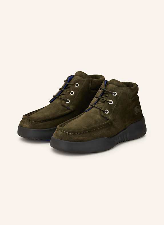 BURBERRY Schnürboots KHAKI