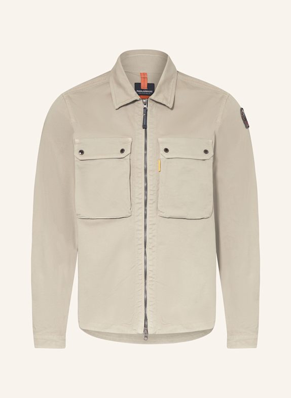 PARAJUMPERS Overshirt TEL HELLBRAUN