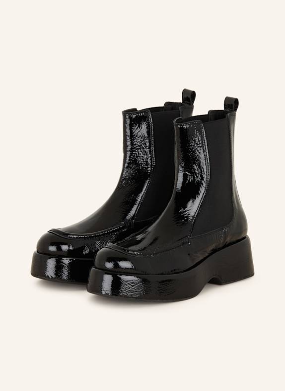 PONS QUINTANA Chelsea-Boots FLIPER SCHWARZ