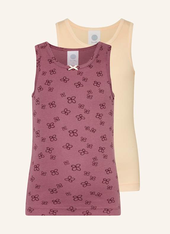 Sanetta 2er-Pack Tops HELLORANGE/ FUCHSIA