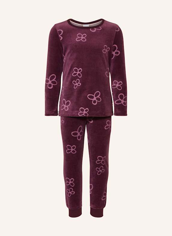 Sanetta Schlafanzug aus Nicki FUCHSIA/ ROSÉ