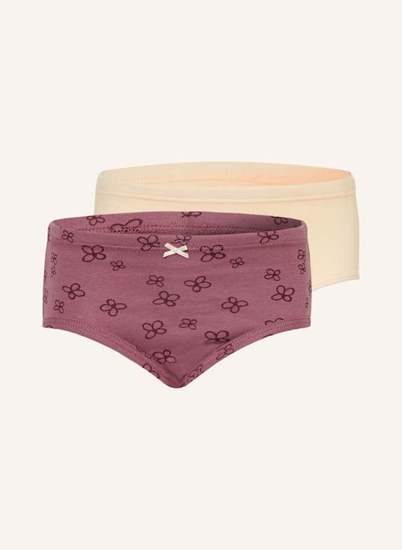 Sanetta 2er-Pack Panties HELLORANGE/ FUCHSIA