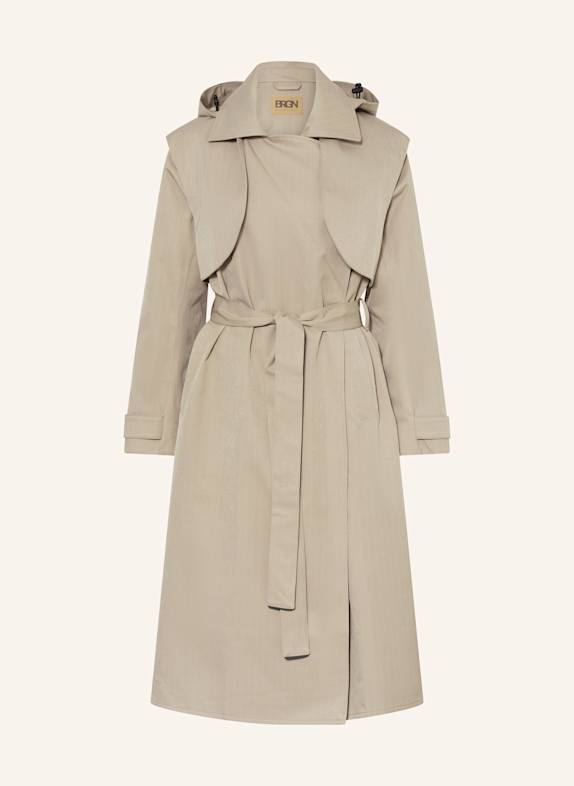 BRGN Regenmantel REGNDRÅPE TAUPE