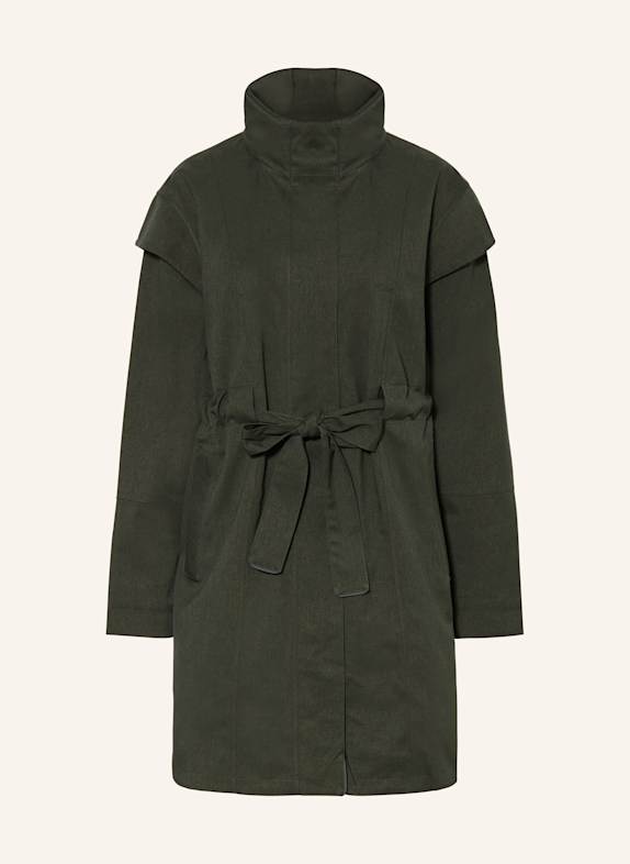 BRGN Płaszcz przeciwdeszczowy MONSUN CIEMNOZIELONY