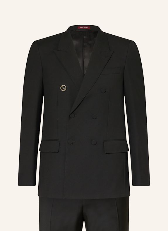GUCCI Anzug Regular Fit SCHWARZ