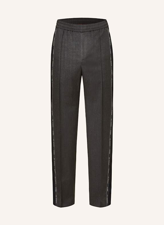 GUCCI Hose im Jogging-Stil Regular Fit DUNKELGRAU