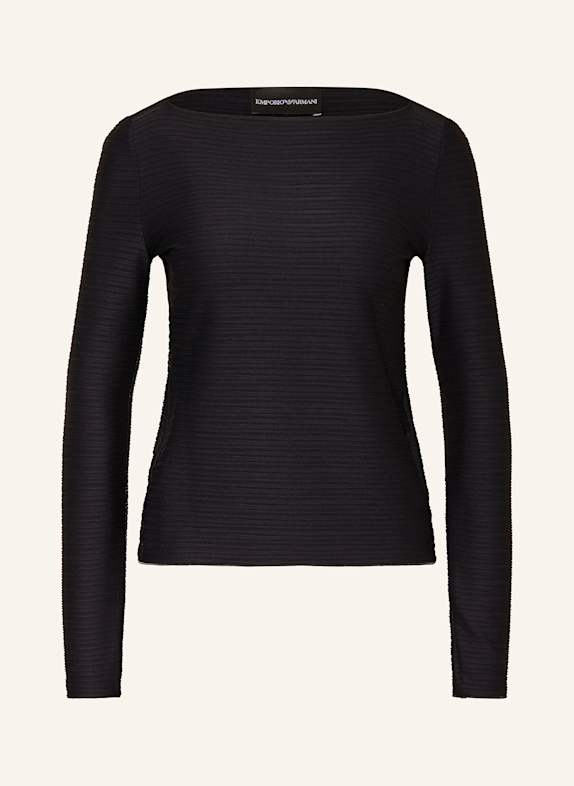 EMPORIO ARMANI Longsleeve SCHWARZ