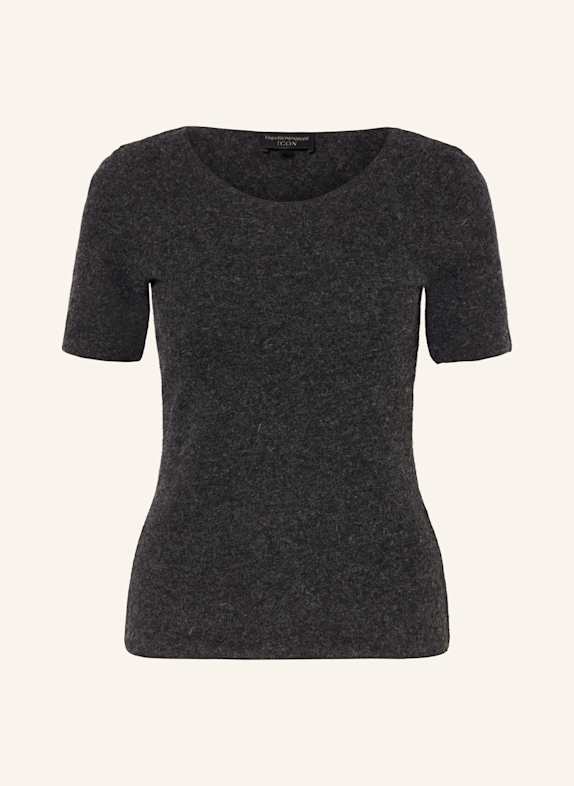EMPORIO ARMANI Strickshirt DUNKELGRAU