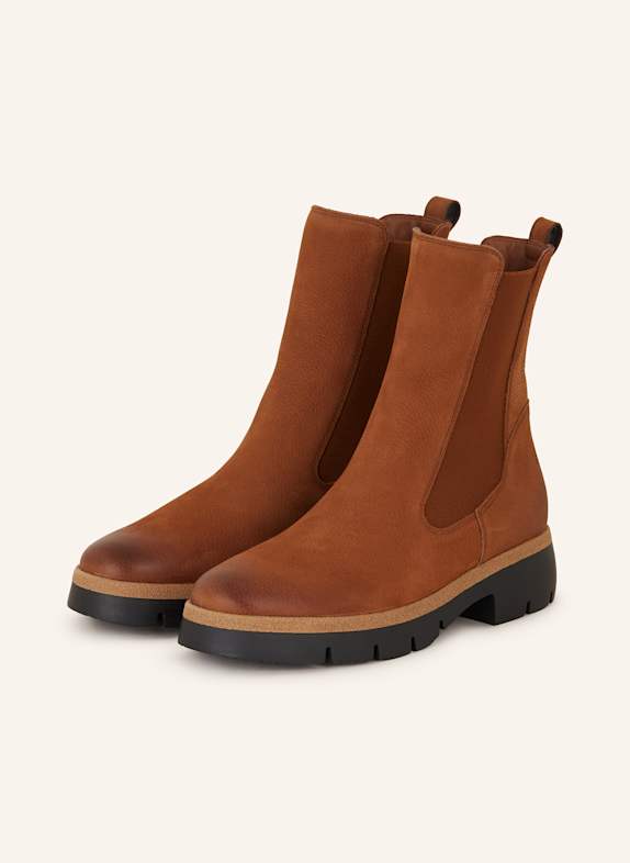 paul green Chelsea boots BROWN
