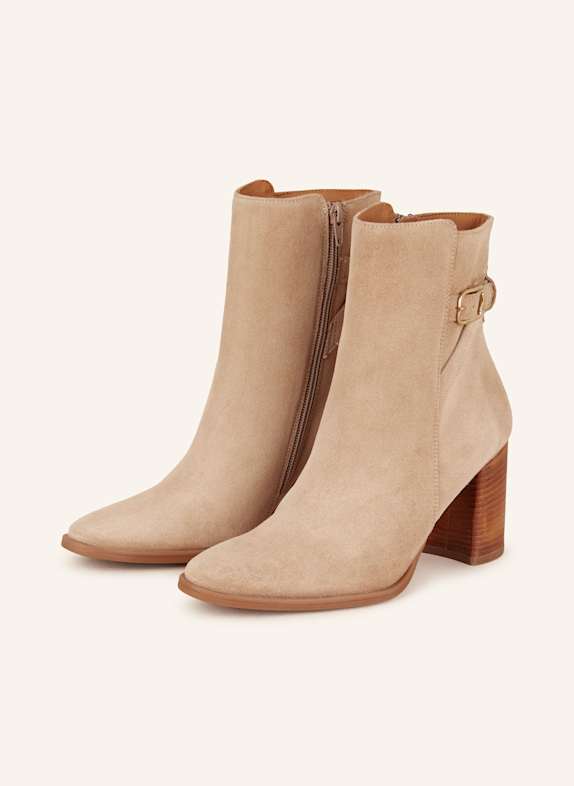 paul green Stiff SUEDE LIGHT BROWN