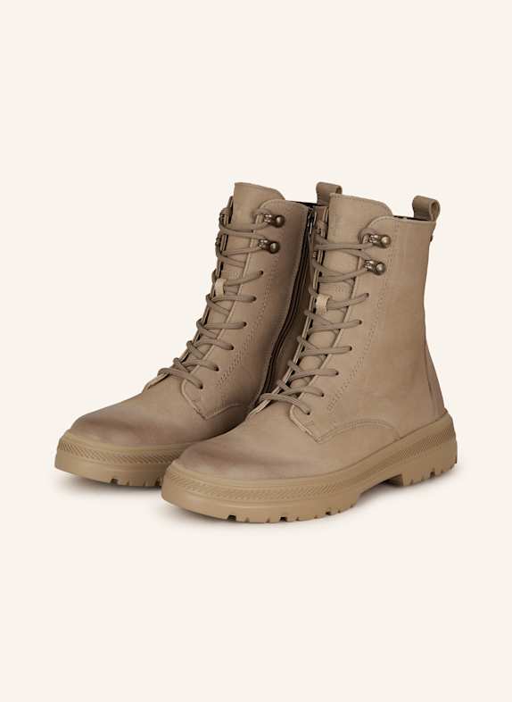 paul green Lace-up boots LIGHT BROWN