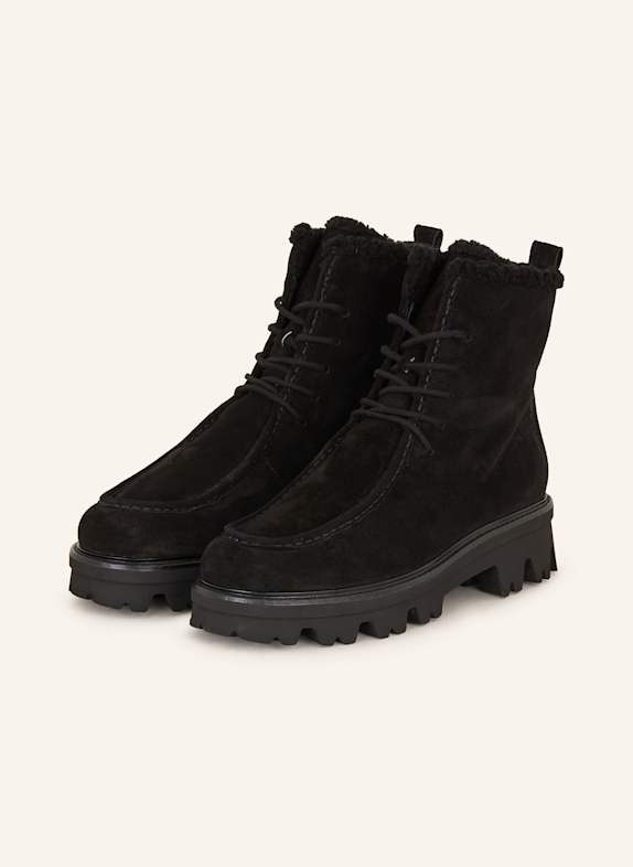paul green Lace-up boots BLACK