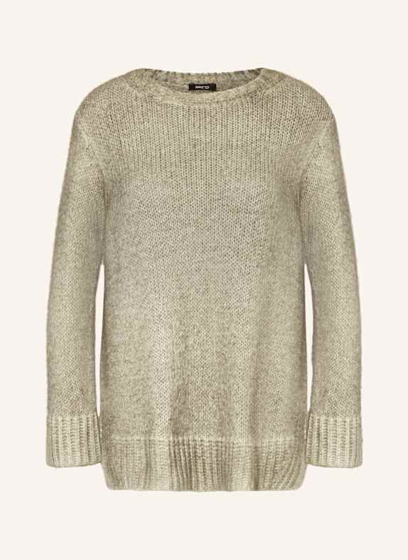 AVANT TOI Cashmere sweater TAUPE/ LIGHT GRAY