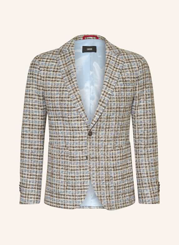 CINQUE Sakko CIDATI Extra Slim Fit HELLBRAUN/ BLAUGRAU